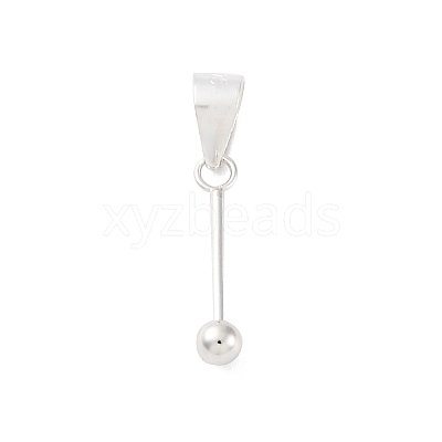925 Sterling Silver Pendant Bails STER-D301-03S-1