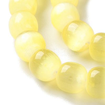 Natural Selenite Beads Strands G-B103-A01-09-1