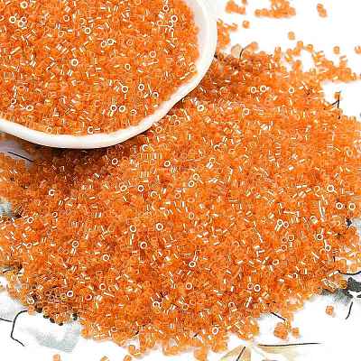 Electroplate Glass Seed Beads SEED-H003-10B-1