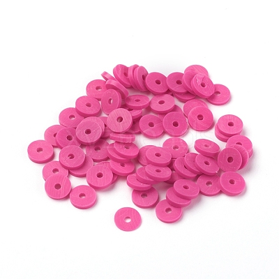 Handmade Polymer Clay Beads CLAY-R067-8.0mm-B31-1