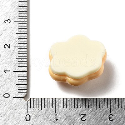 Opaque Resin Cabochons RESI-C056-02B-1