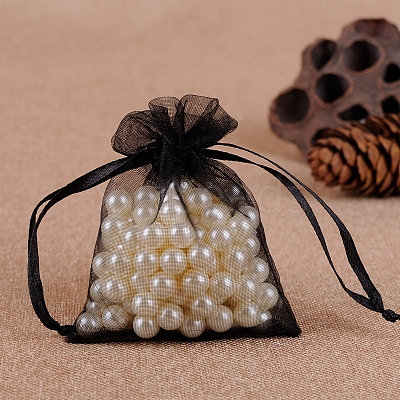 Organza Jewellery Storage Pouches X-PW-WG76141-03-1