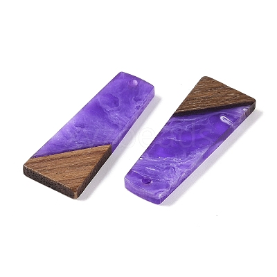 Resin & Wood Pendants WOOD-F015-04A-1
