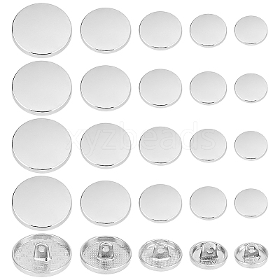 Alloy Shank Buttons BUTT-OC0001-10-1
