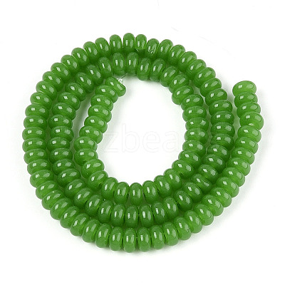 Imitation Jade Glass Beads GLAA-ZX008-6mm-17G-1