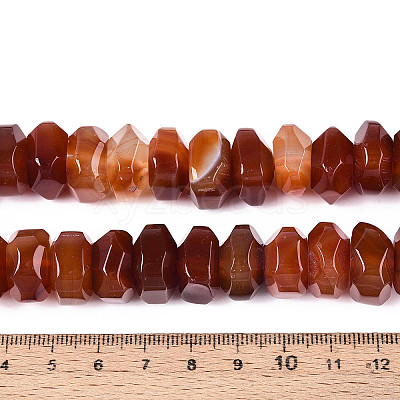 Natural Agate Beads Strands G-N356-01A-09-1