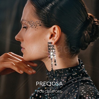 Preciosa® MAXIMA Crystal Round Stones Y-PRC-RBSS24-90090-1