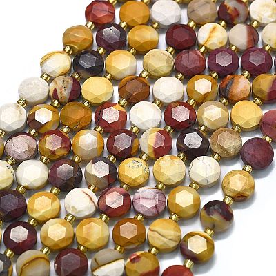 Natural Mookaite Beads Strands G-C116-A111-01-1