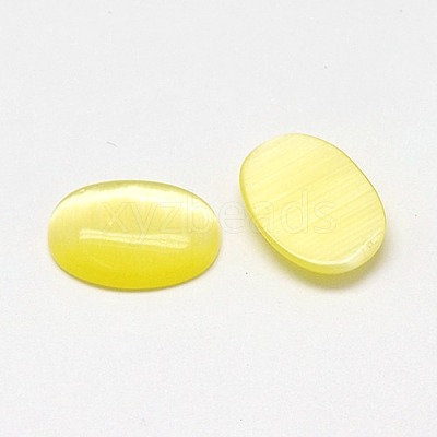 Cat Eye Cabochons CE-J005-10x12mm-06-1