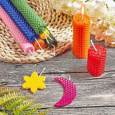Beeswax Honeycomb Sheets DIY-WH0162-55B-02-1