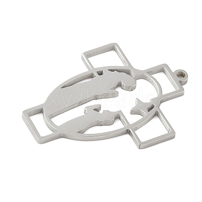 304 Stainless Steel Pendants LS-STAS-G355-04P-1