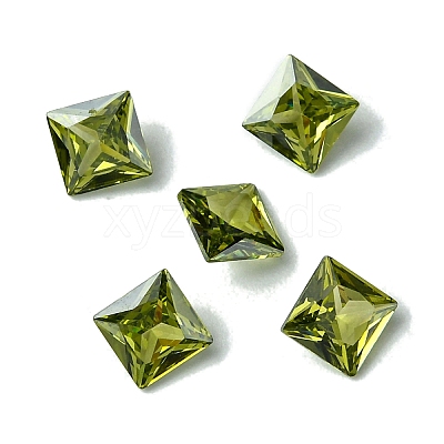 Cubic Zirconia Cabochons ZIRC-P116-01B-09-1