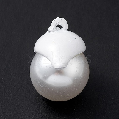 Halloween Spray Painted Alloy Pendants PALLOY-R139-02A-01-1