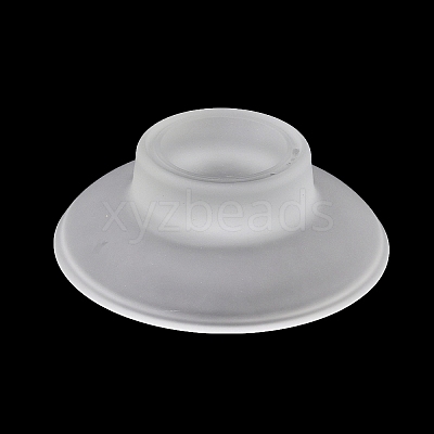 Glass Soap Dish Tray AJEW-XCP0003-54-1