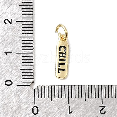 Brass Enamel Charms KK-P338-01G-D01-1