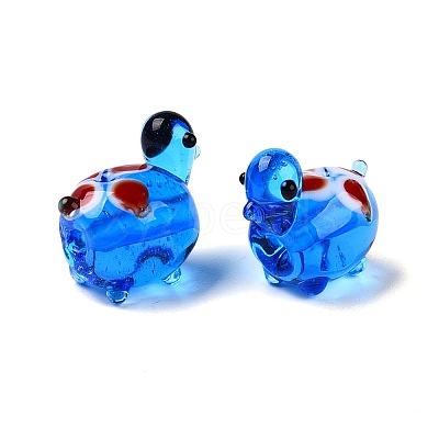 Handmade Lampwork Beads Strands LAMP-N024-36C-1