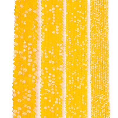 Transparent Glass Beads Strands EGLA-A044-T2mm-MB05-1