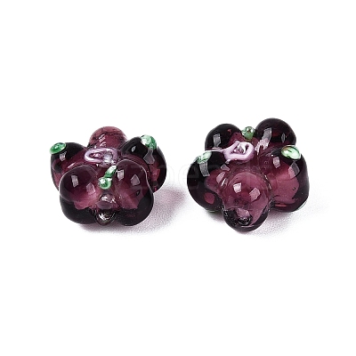 Handmade Lampwork Beads Strands LAMP-D015-08B-01-1