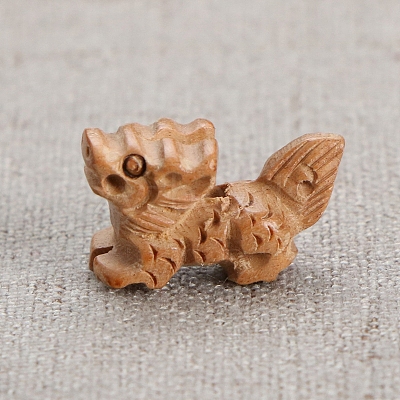 Wood Chinese Zodiac Figurines PW-WGBF21B-05-1