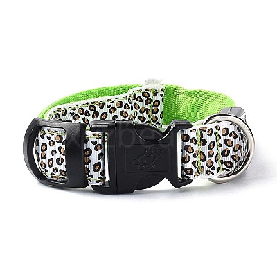 Adjustable Polyester LED Dog Collar MP-H001-A13-1