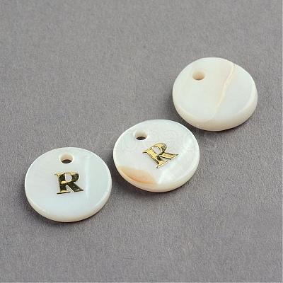 Freshwater Shell Pendants SSHEL-S249-R-1