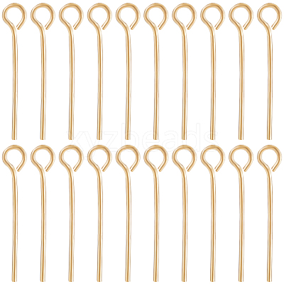 Brass Eye Pins KK-BBC0012-23C-1