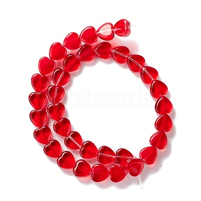 Transparent Glass Beads Strand GLAA-F112-03I-1