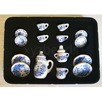 Mini Ceramic Tea Sets BOTT-PW0002-119F-1