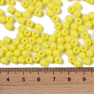 Opaque Acrylic Beads SACR-A007-01C-09-1
