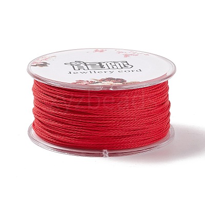 Round Waxed Polyester Cord YC-C001-01A-1