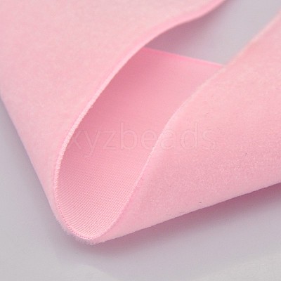 Polyester Velvet Ribbon for Gift Packing and Festival Decoration SRIB-M001-13mm-123-1