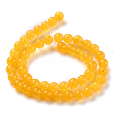 Natural White Jade Beads G-G766-B-12-1