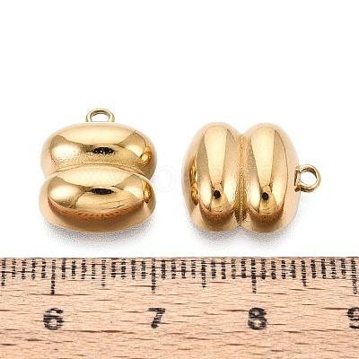 304 Stainless Steel Charms STAS-T072-129G-1