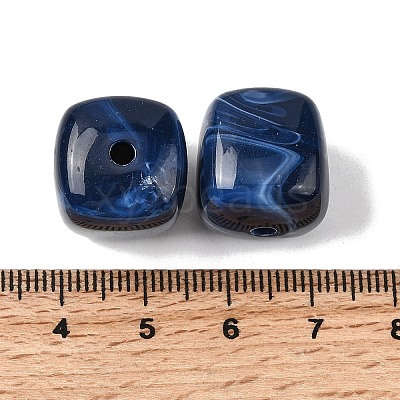 Opaque Acrylic Beads OACR-D320-01F-1
