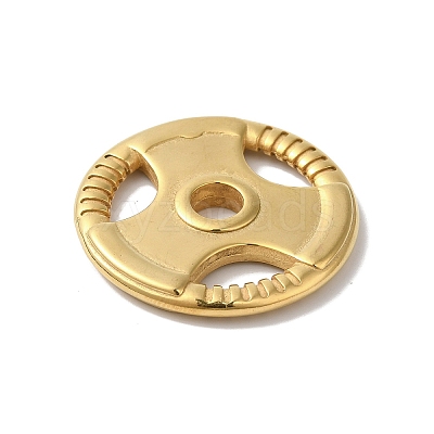 PVD Vacuum Plating 304 Stainless Steel Big Pendants STAS-B069-51G-1