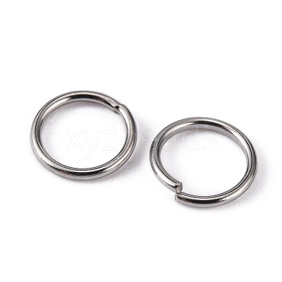 Tarnish Resistant 304 Stainless Steel Open Jump Rings STAS-E067-05-7mm-1