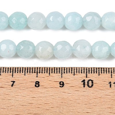 Natural White Jade Bead Strands X-G-R346-6mm-17-1