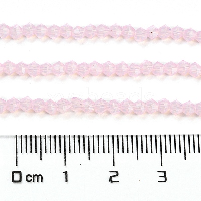 Baking Paint Transparent Glass Beads Strands DGLA-F029-J2mm-1