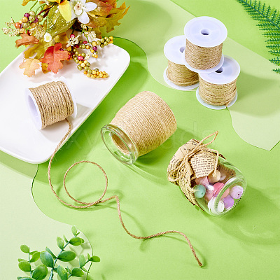 4 Rolls 4 Styles Jute Cord OCOR-TA0002-88-1