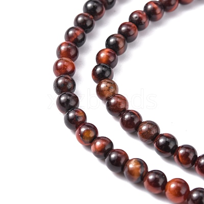 16 inch Red Tiger Eye Strands GSR4mmC042-1