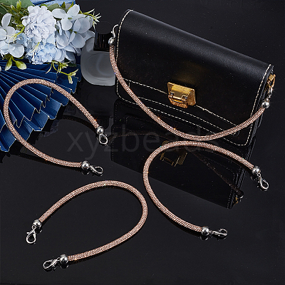 4Pcs Alloy Rhinestone Mobile Straps AJEW-PH0007-74A-1