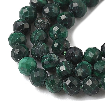 Natural Malachite Beads Strands G-D306-A02-3mm-A-1