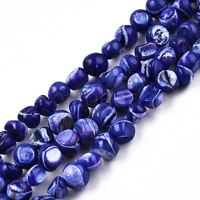 Natural Trochid Shell/Trochus Shell Beads Strands SSHEL-N032-48-A02-1