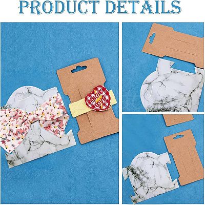 Marble Texture Pattern Paper Display Cards CDIS-NB0001-11-1