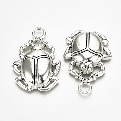Tibetan Style Alloy Pendants TIBE-T007-30AS-LF-1