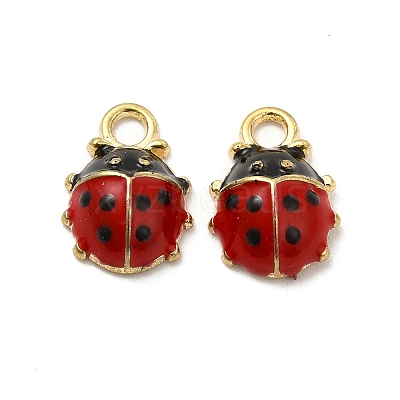 Alloy Enamel Charms X-ENAM-J650-04G-1