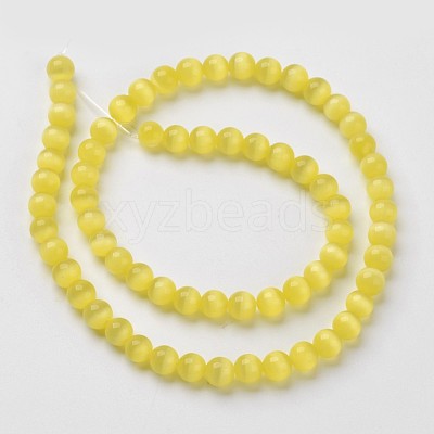 Cat Eye Beads CER8mm16-1