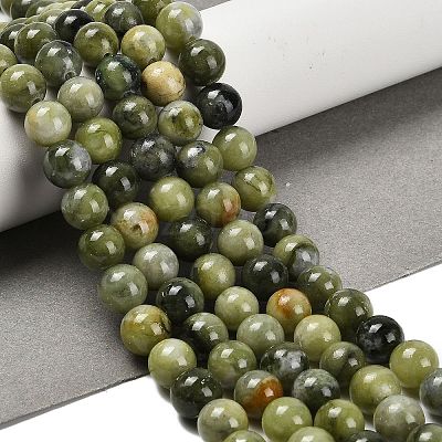 Natural TaiWan Jade Beads Strands G-B128-A07-03-1