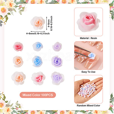 Opaque Resin Decoden Cabochons CRES-TAC0003-22-1
