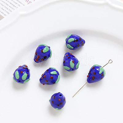 Lampwork Beads INS-PW0001-03G-1-1